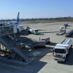 8か月ぶりの飛行機