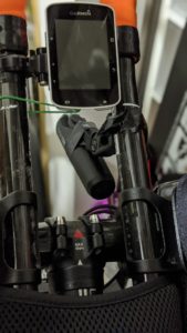 DHバーへのライト取付方法